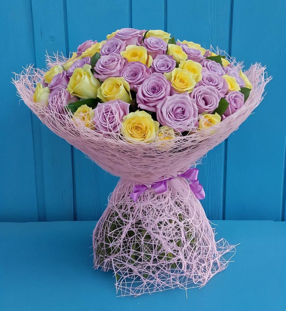 Букет 101 Волшебный Миг в Русском Камешкире