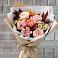 Букет цветов из: Гвоздики, Хризантемы и Розы в Русском Камешкире