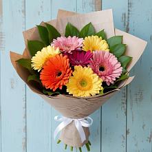 Букет цветов из:  Герберы в Русском Камешкире