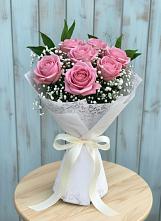 Букет цветов из:  Розы #REPLACE_PRED# Русском Камешкире