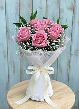 Букет цветов из:  Розы в Русском Камешкире