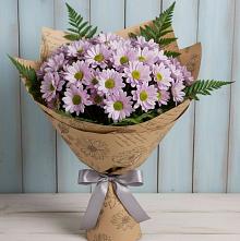 Букет цветов из:  Хризантемы в Русском Камешкире