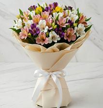 Букет цветов из:  Альстромерии в Русском Камешкире