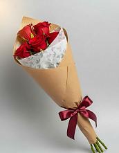 Букет цветов из:  Розы в Русском Камешкире