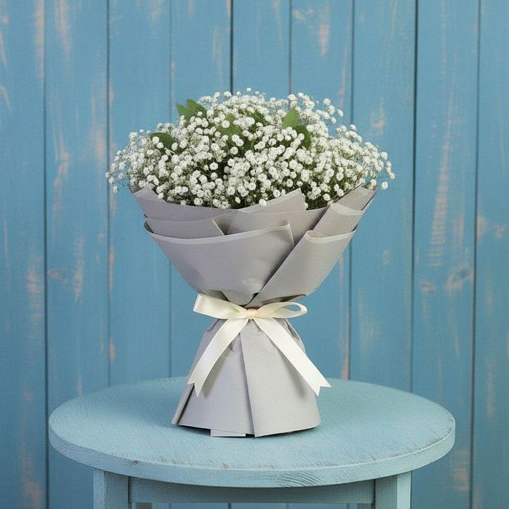 Букет цветов из: Гипсофила в Русском Камешкире