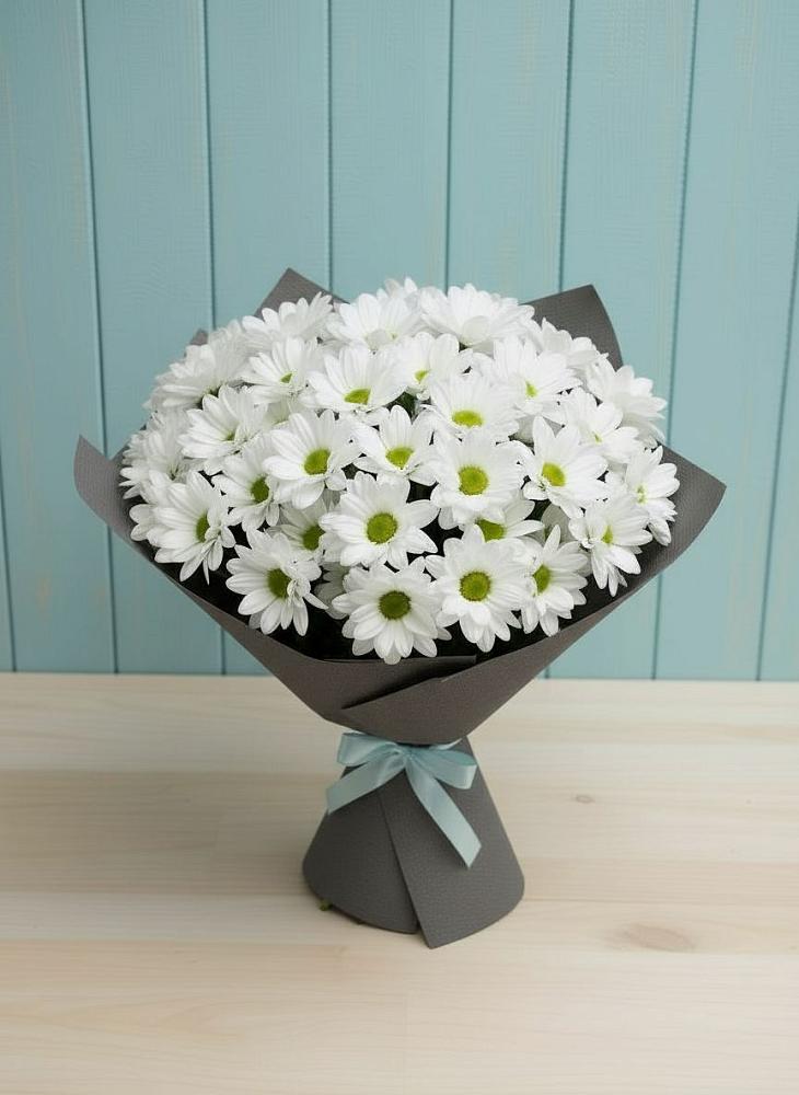 Букет цветов из: Хризантемы в Русском Камешкире