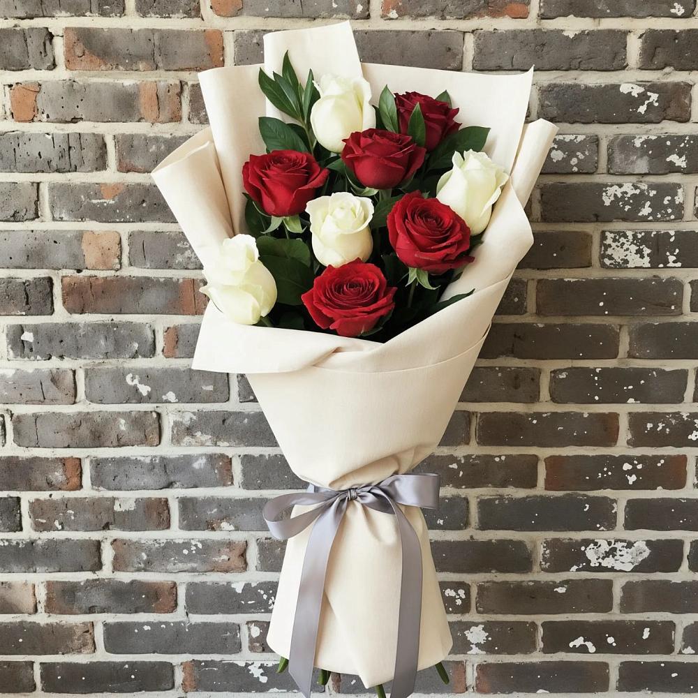 Букет цветов из: Розы в Русском Камешкире