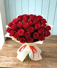 Букет 29 Красных роз в Русском Камешкире