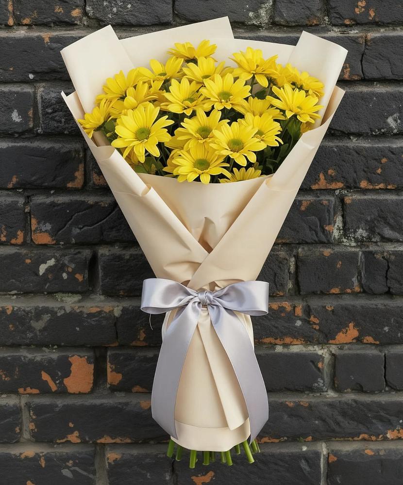 Букет цветов из: Хризантемы в Русском Камешкире