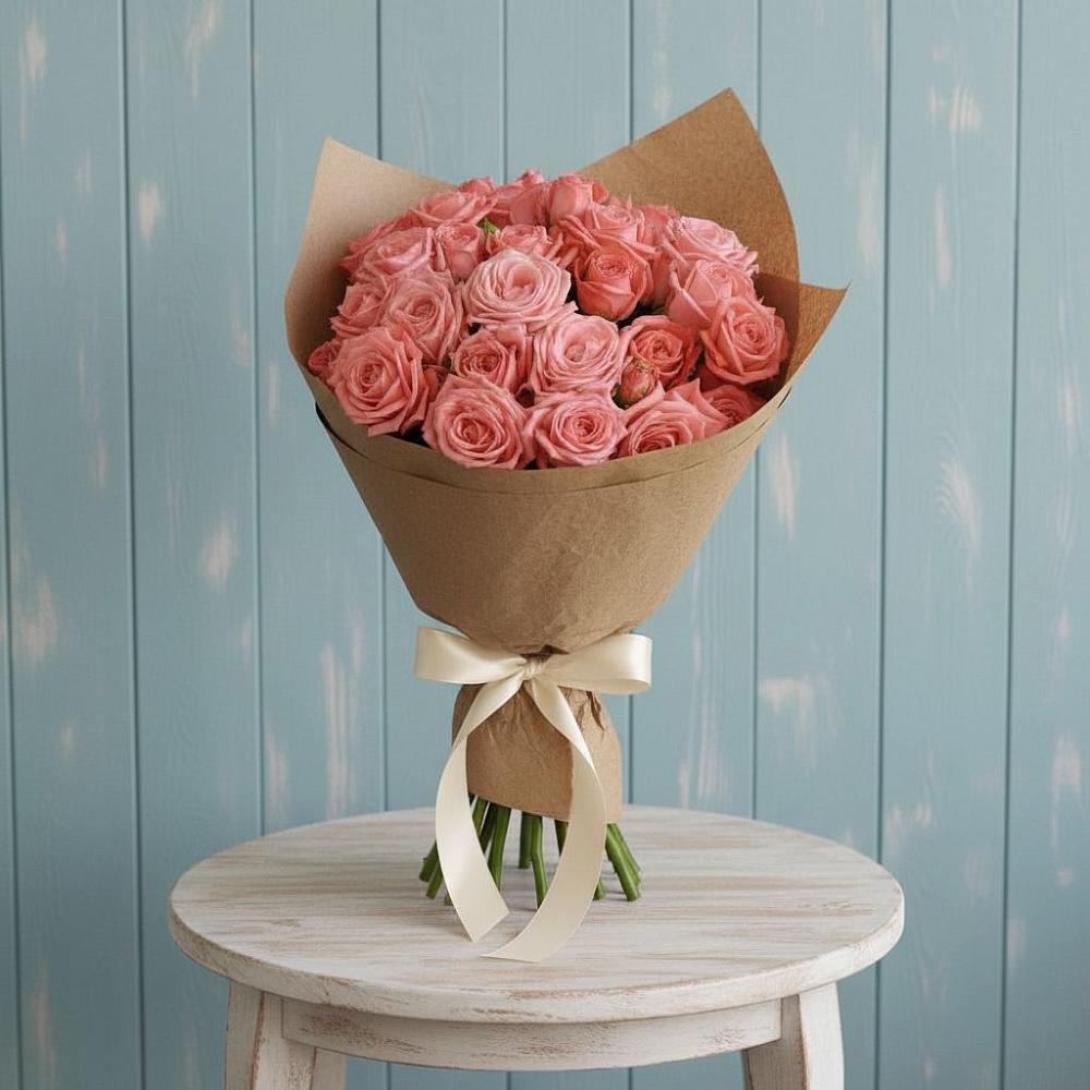 Букет цветов из: Розы в Русском Камешкире