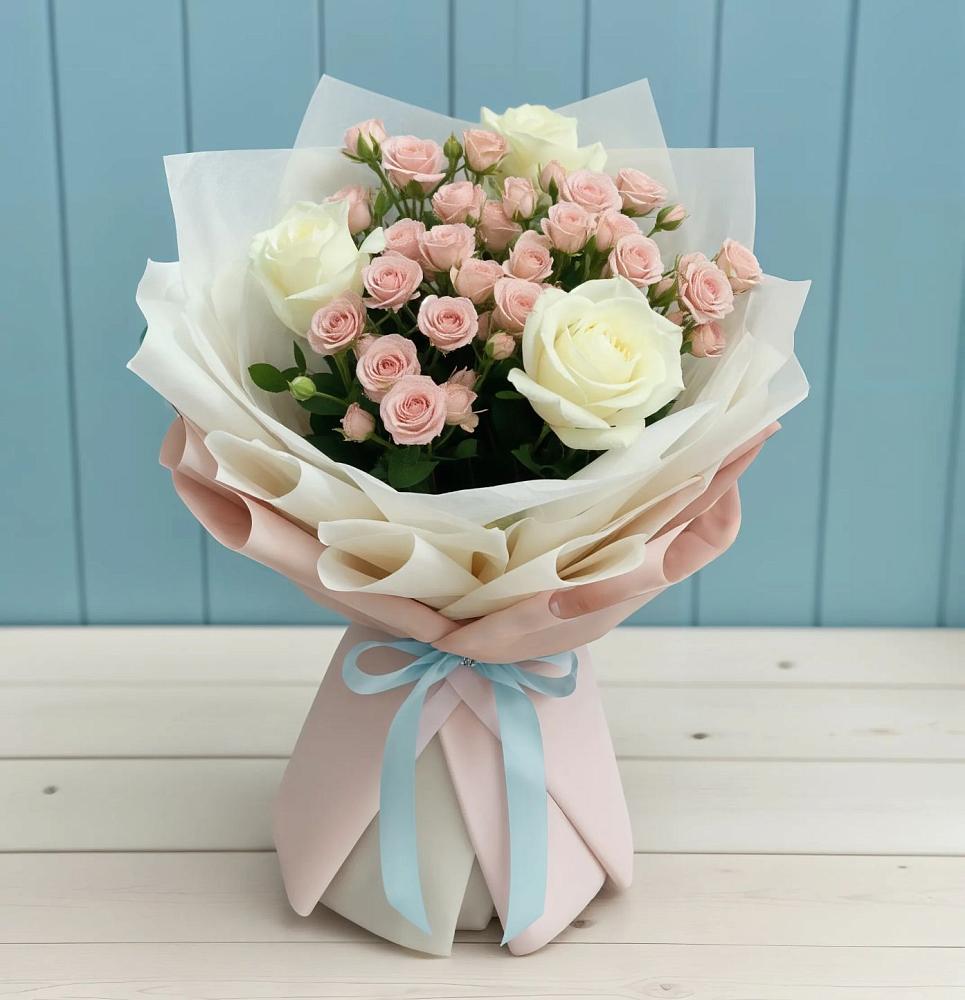 Букет цветов из: Розы в Русском Камешкире