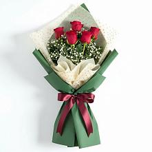 Букет цветов из:  Розы #REPLACE_PRED# Русском Камешкире