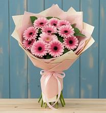 Букет цветов из:  Герберы в Русском Камешкире