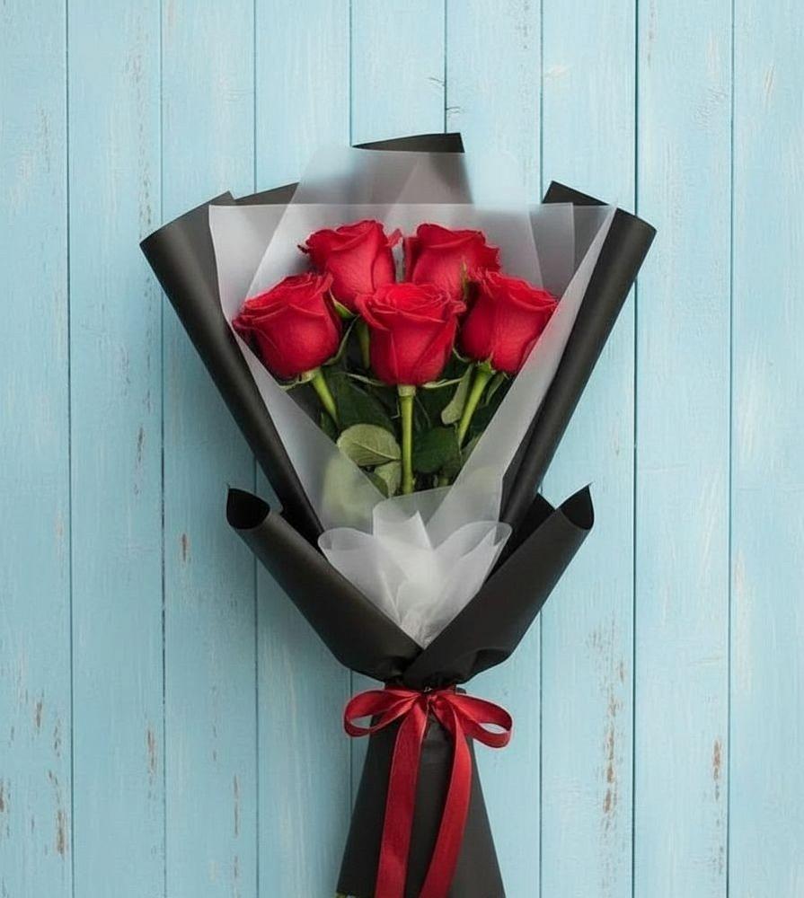 Букет цветов из: Розы в Русском Камешкире