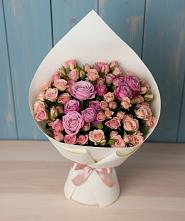 Букет цветов из:  Розы в Русском Камешкире